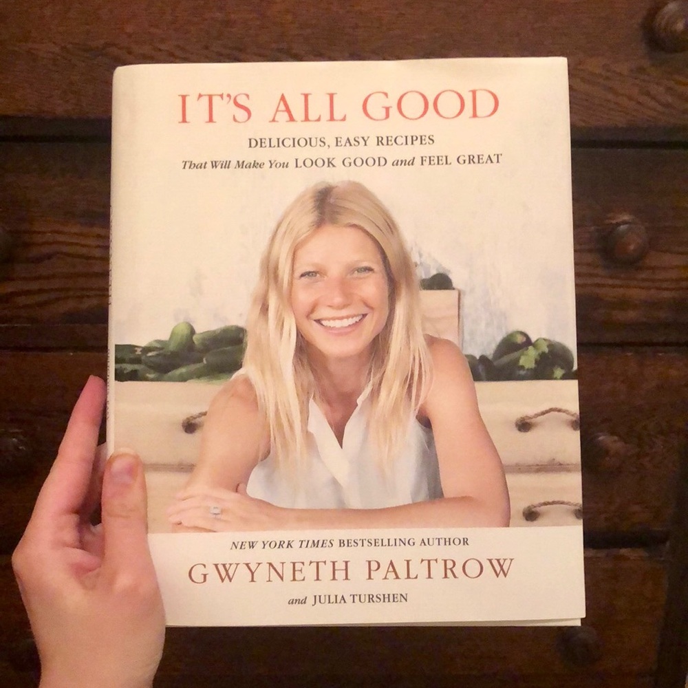 “It’s All Good” Cookbook by Gwyneth Paltrow